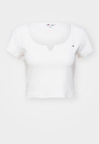 NECKLINE DETAIL  - Základné tričko - ancient white