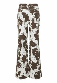 Pieces WIDE FIT PCFAMINA - Vaqueros a campana - bright white