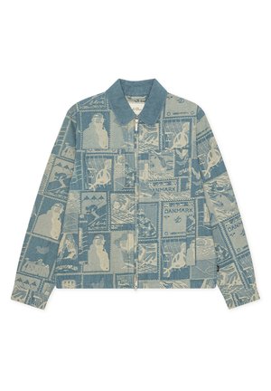 Les Deux, STAMP JACKET - Лятно яке - denim blue