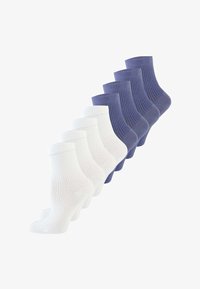 Unausgewählt, lila weiß