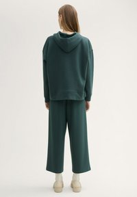 TOM TAILOR DENIM EASY CULOTTE - Hlače - dark gable green