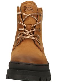camel active Platform ankle boots - tan