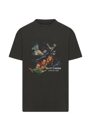 Merchcode, BATMAN FOREVER POSTER HEAVY OVERSIZE TEE - T-shirts print - black