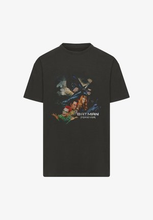 Merchcode, BATMAN FOREVER POSTER HEAVY OVERSIZE TEE - T-shirt con stampa - black