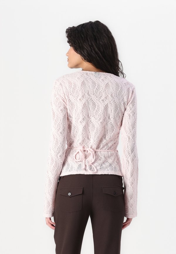 WRAP  - Blouse - pale lilac2
