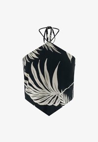 Valitud, blumenmuster schwarz