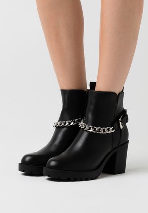 ONLY SHOES, Boots à talons - black