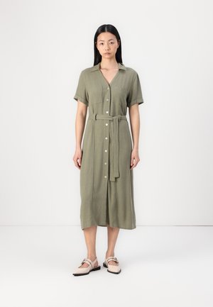 ONLSIESTA - Shirt dress - deep lichen green