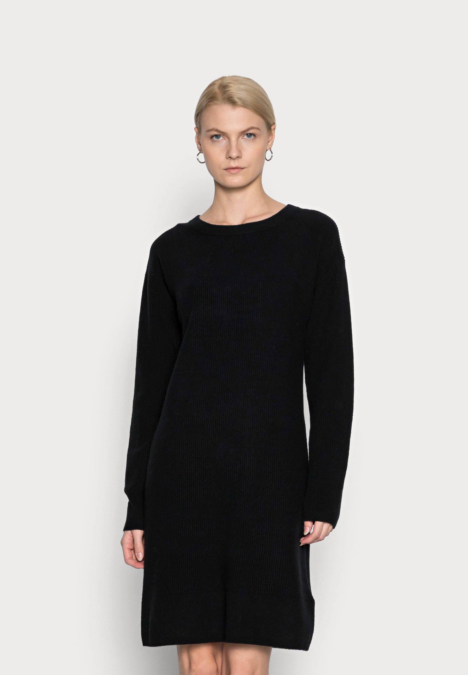 GAP DRESS - Strickkleid - true black/schwarz - Zalando.de