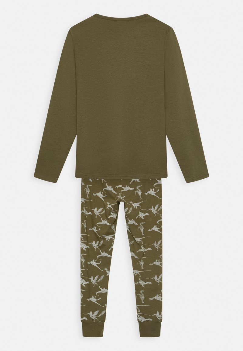 Kinder Wäsche | Name it NKMNIGHTSET NIGHT DINO SET Nachtwäsche Set dark green/dunkelgrün - SF80849 Kinder Wäsche | Name it NKMNIGHTSET NIGHT DINO SET Nachtwäsche Set dark green/dunkelgrün - SF80849