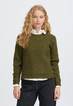 b.young, BYOTAJA - Pullover - avocado melange