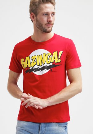 BIG BANG THEORY - T-shirt med print - rot