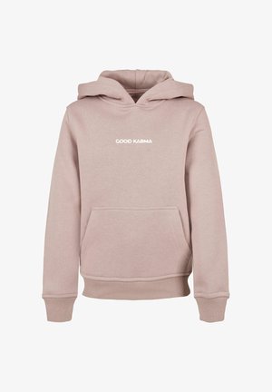 KARMA - Džemperis su gobtuvu - duskrose