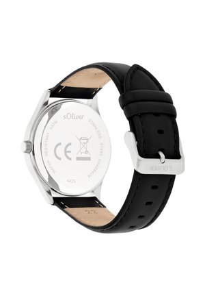 s.Oliver, CLASSIC ROUND - Ure - schwarz