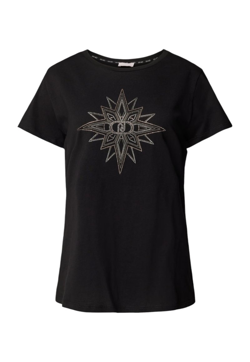 Luxogo Soldato Gatto ucraino Uomo Nero T-Shirt Maglietta