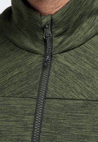PYUA Felpa con zip - olive