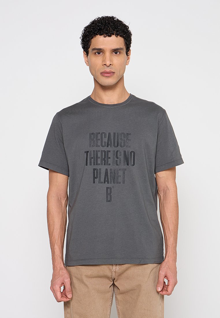 Ecoalf T-shirt print grijs Ecoalf T-shirt print grijs