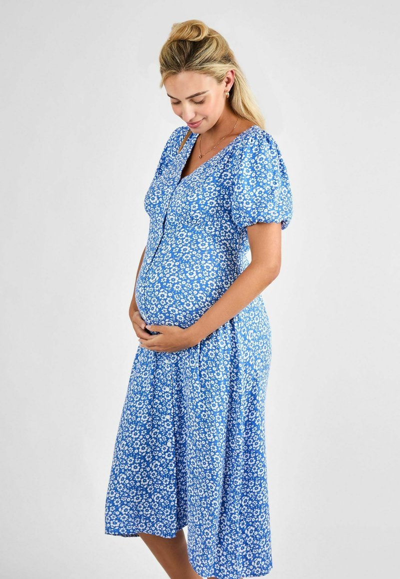 JoJo Maman Bébé - MIDI - Day dress - blue, Enlarge