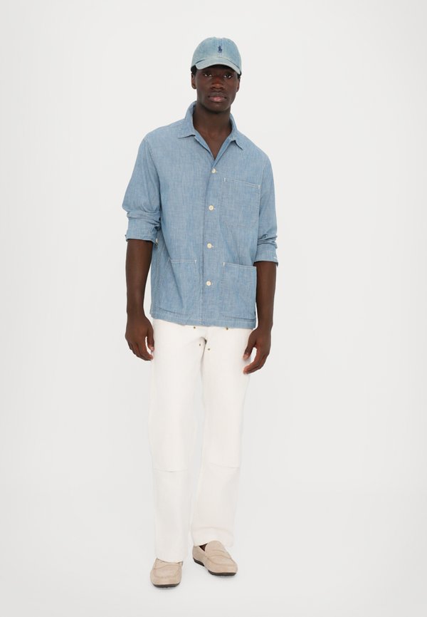 LONG SLEEVE SPORT SHIRT - Shirt - medium indigo2