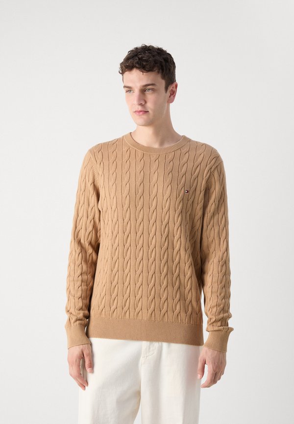 CLASSIC CABLE CREW NECK - Jumper - safari2