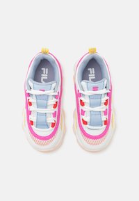 Fila STRADA DREAMSTER UNISEX - Tenisky - white/mauve chalk/lemon drop