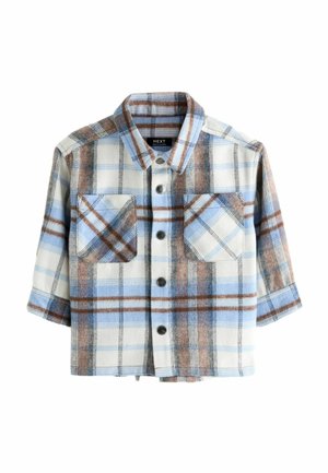 CHECK  - REGULAR FIT - Vapaa-ajan kauluspaita - blue brown check