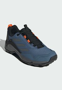 Adidas Terrex EASTRAIL GORE-TEX® HIKING - Zapatillas de trail running - steel   grey three   semi impact orange