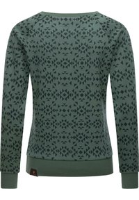 Ragwear RUNDHALS DARRIA AZTEC - Sportska majica - pine green
