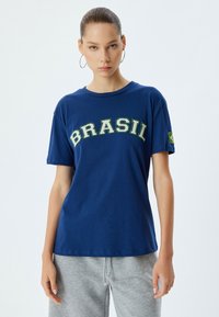 Koton T-shirt print - dark blue