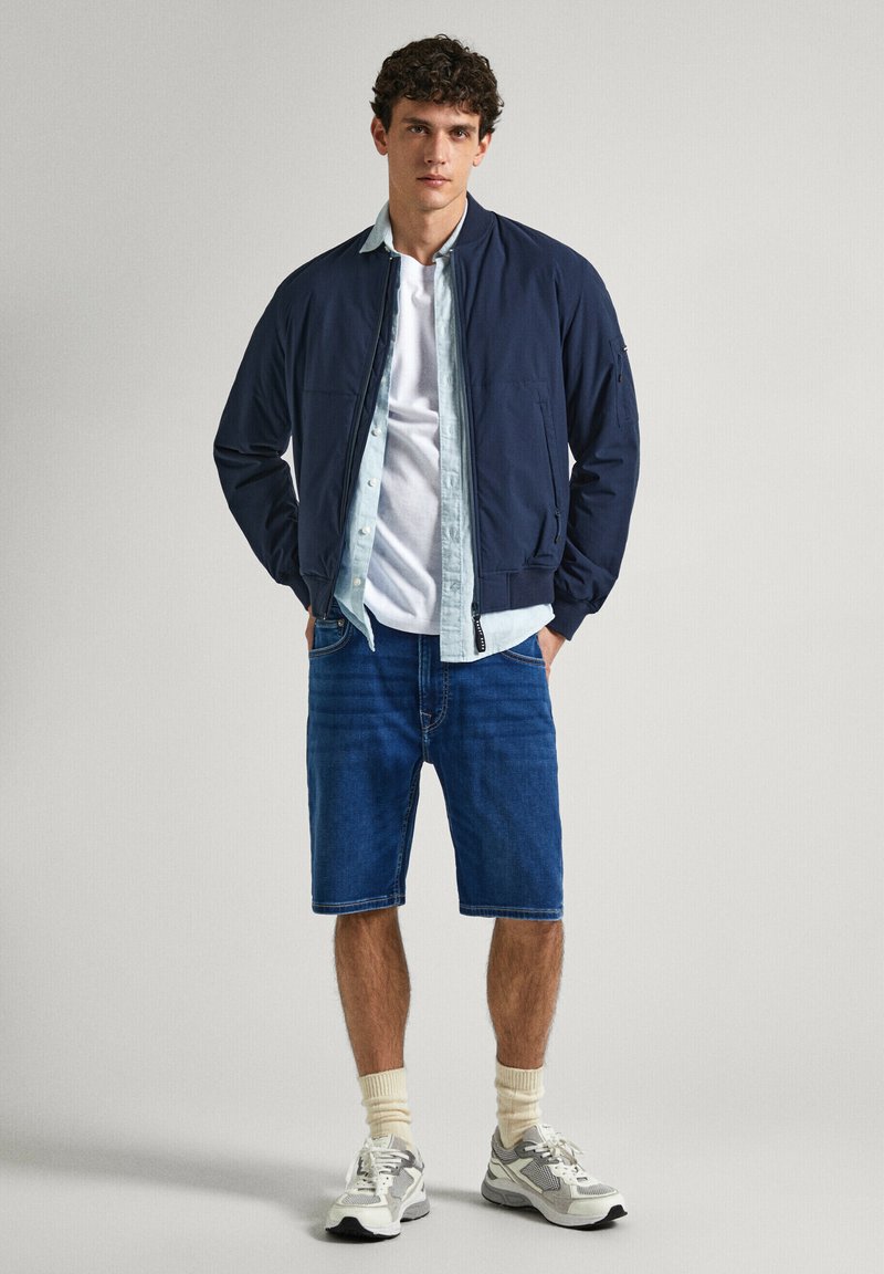 Pepe Jeans Jeansshort blauw denim/bluedenim