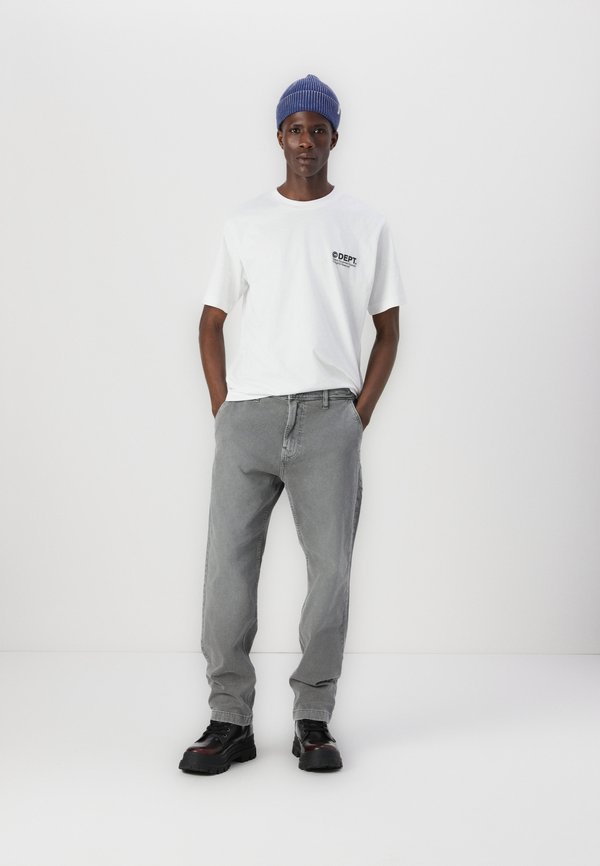 Washed Grey Loose Jeans - Loose Jeans2