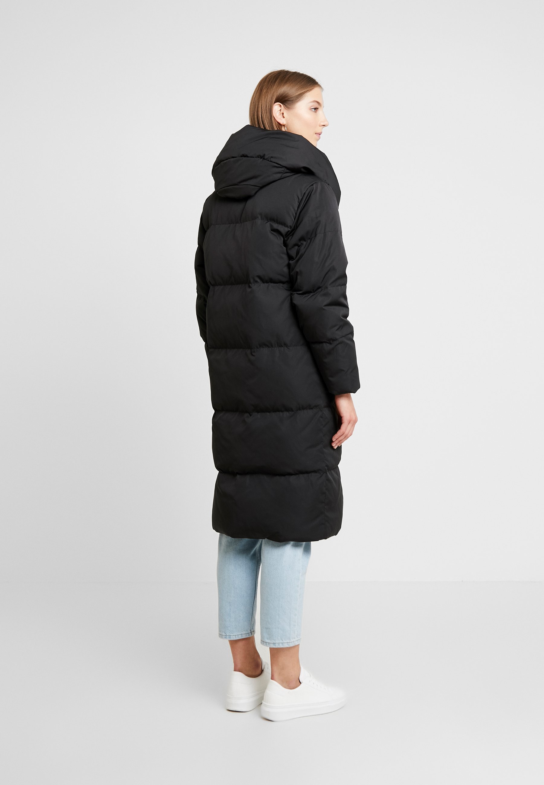 black down long coat
