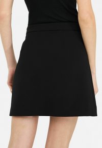 LIU JO WITH RHINESTONES - Trapecinis sijonas - black