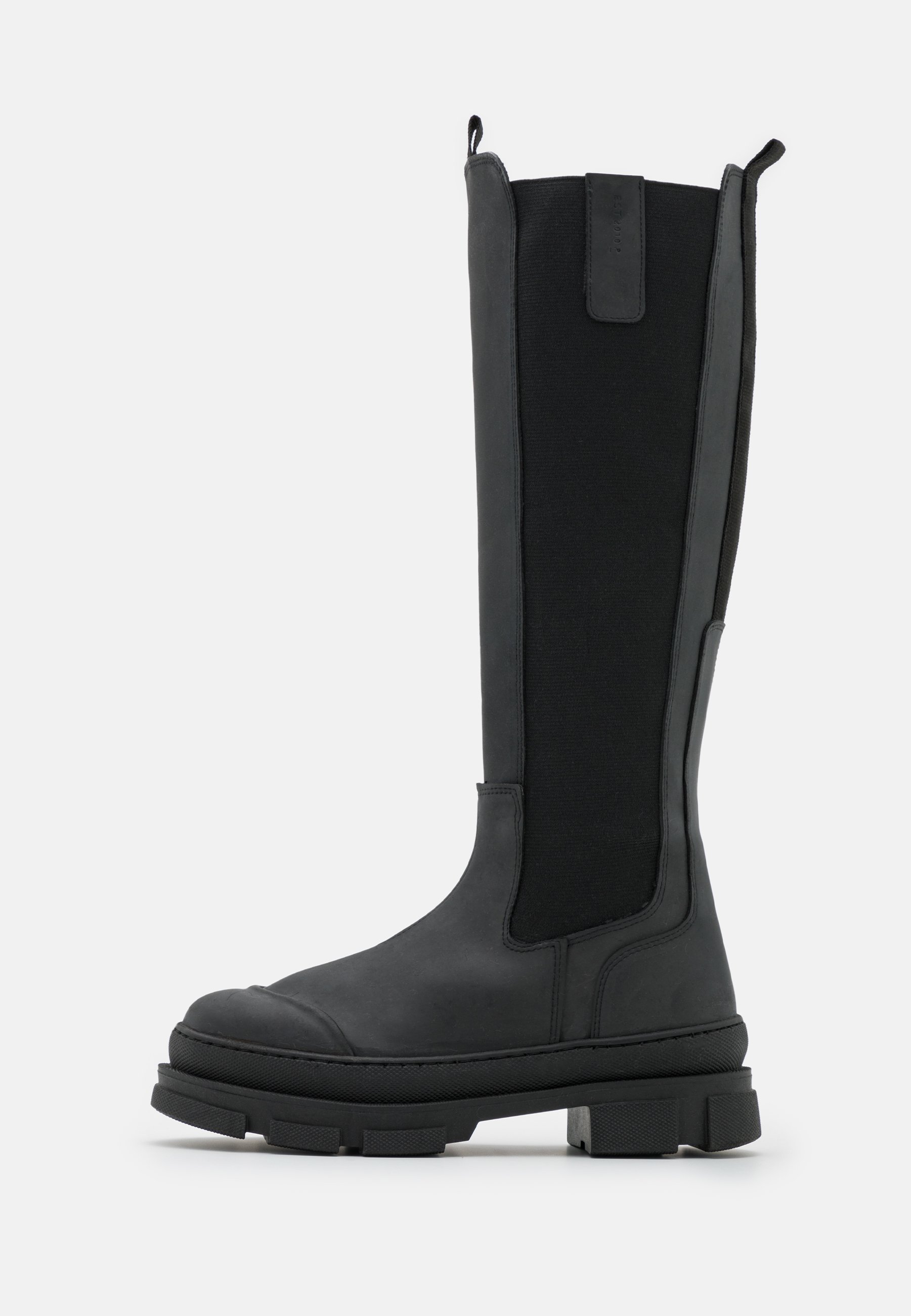 calf boots platform