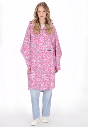 Impermeable - aqua pink leo