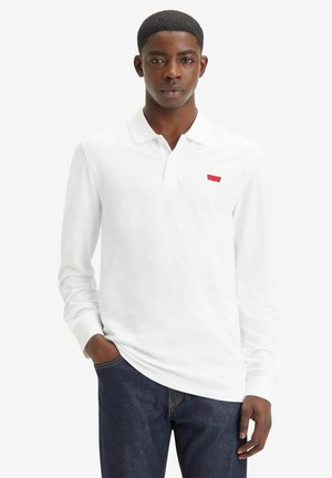 LONG SLEEVE SLIM HOUSEMARK POLO - Polo - bright white