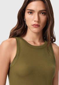 AllSaints RINA TANK - Débardeur - fango green
