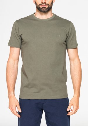 Carrera Jeans, CREW NECK TEE - T-shirt basic - green