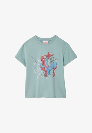 Vertbaudet, MARVEL SPIDERMAN - Print T-shirt - graublau