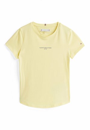 LOGO SLIM - T-shirts basic - citronella