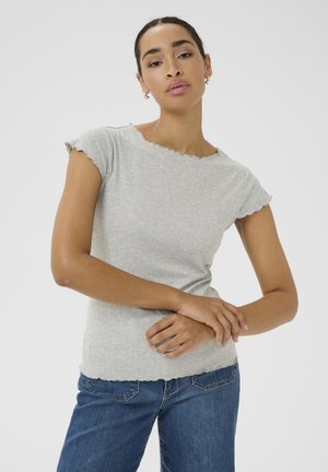 KASAMANTHA - T-shirts print - grey melange cc