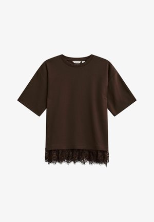Dobber, AKKI TOP - T-shirts print - dark brown