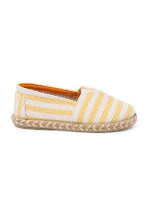 RAYAS TIPO CAMPING CON ELÁSTICO - Espadrillas - amarillo