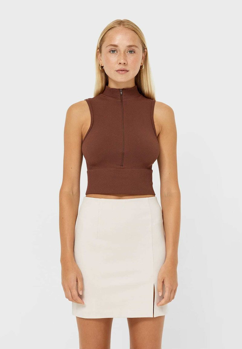 Damen Jeansröcke | Stradivarius A-Linien-Rockstone/stein - KX13422 Damen Jeansröcke | Stradivarius A-Linien-Rockstone/stein - KX13422