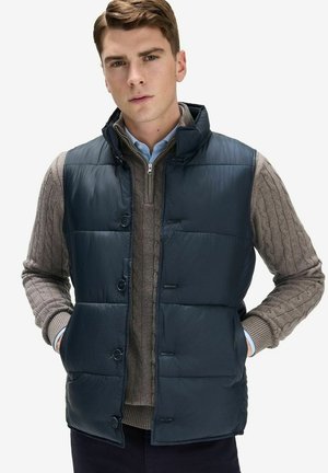 John Henric PORTO PUFFER - Bodywarmer - navy blue