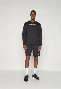 Puma HYROX HEAVYWEIGHT CREWNECK - Sweatshirt - black