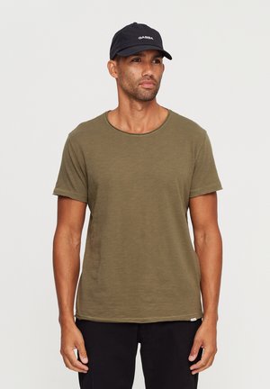 KONRAD STRAIGHT  - T-Shirt basic - army