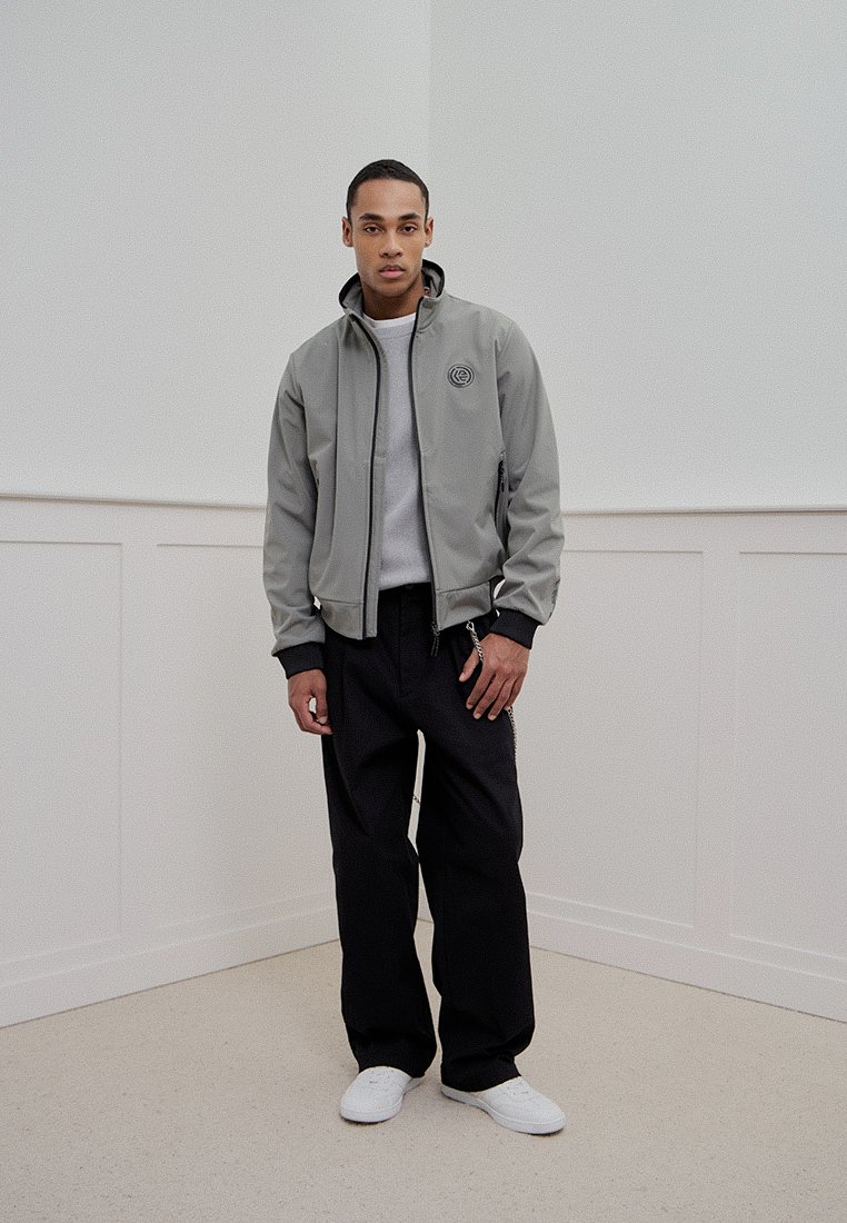 INDICODE JEANS Jas grijs