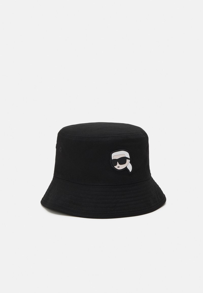 KARL LAGERFELD KONIK REVERS BUCKET HAT Hat black/white/black Zalando