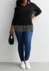 New Look Strickpullover - black